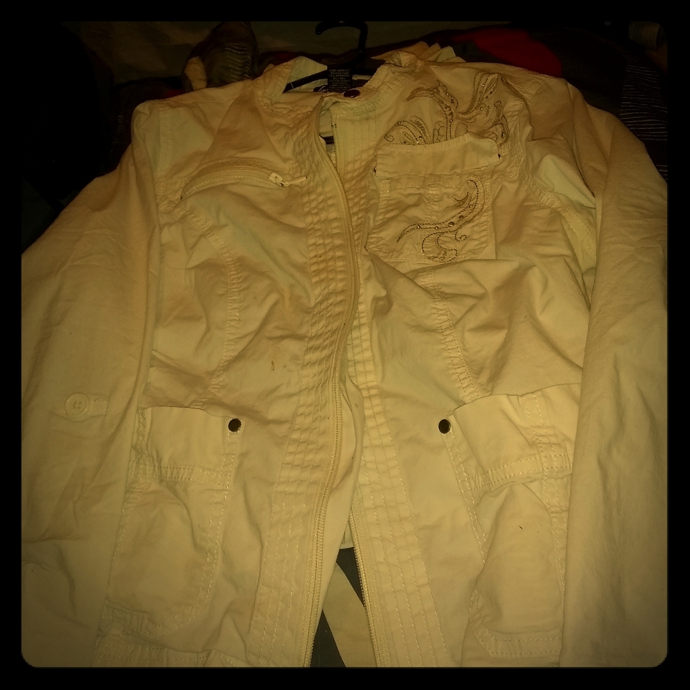 White jacket